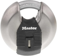 M50XD Magnum Heavy Duty Stainless Steel Discus Padlock with Key, Silver picture