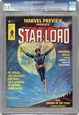 Marvel Preview #4 CGC 7.5 1976 1568515001 1st app. and origin Star-Lord picture
