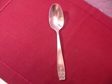 1 Oneida Stainless Satin FLORENCE PLACE Oval SOUP SPOON 7 1/8” picture