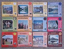 VINTAGE 1950's FOREIGN AND INTERNATIONAL SAWYER VIEW MASTER REEL SETS picture
