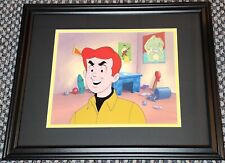 THE ARCHIE SHOW PRODUCTION CEL OF ARCHIE ON PRODUCTION BACKGROUND 1968 - FRAMED picture