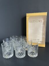 NIB The Glenlivet Scotch Whisky Logo Glasses 8 oz Collectible Barware, Set of 8 picture