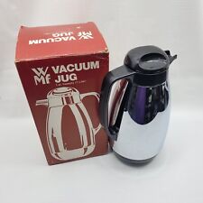 Vtg WMF Vacuum Jug Retro Chrome Hot Cold Carafe Thermos Made in Japan 1 qt / 1 L picture