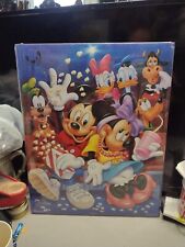Vintage Disney Mickey Mouse And Friends At The Movie Theatre  Poster 20x16 New  picture
