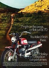 1970 Harley Davidson Rapido Motorcycle Original Advertisement Print Art Ad K95 picture