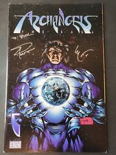SIGNED Archangels: The Saga #1 Eternal comics TRIPLE Sig FN picture