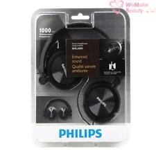 Philips Enhanced Sound Stereo Headphones SHL3050 Black New In Box picture
