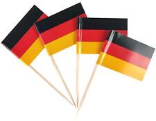 Germany Toothpick Flag German Mini Small Cupcake Topper Flags 200 pcs picture