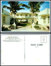 FLORIDA Postcard - Ft. Lauderdale, Ocean Park Apartments BZ1 picture