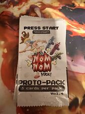 NomNom Verse PROTO PACK Volume 4 SAMPLE CARDS 1st Ed - Nom Nom Verse TCG Pack picture