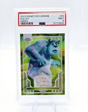 2023 Disney Topps Chrome Sulley #84 Monsters Inc Green 89/99 PSA 9 picture