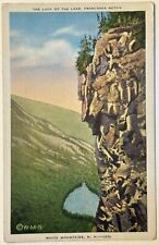 LADY OF THE LAKE, FRANCONIA NOTCH. White Mountains, New Hampshire Postcard picture