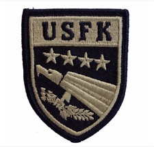 GENUINE U.S. ARMY PATCH: U.S. FORCES KOREA - EMBROIDERED ON OCP picture