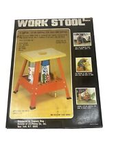 Treasury Drug Work Stool Carry All Tools Vintage New In Box 1960s/70s JC Penney picture