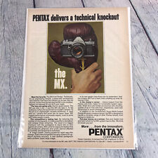 Vintage 1978 Print Ad Pentax MX 35mm SLR Camera Magazine Advertisement Ephemera picture