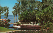 Sightseeing Boat People Cypress Gardens Florida  P380 picture