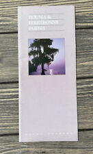 Vintage Houma & Terrebonne Parish Bayou Country Louisiana Brochure Pamphlet  picture