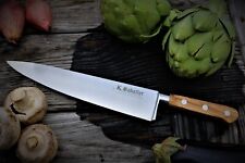 10 inch Sabatier ( CARBON STEEL) Chef Knife with Olivewood . MADE IN FRANCE picture