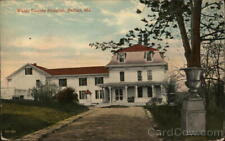 1917 Belfast,ME Waldo County Hospital Maine Psc Co. Antique Postcard 1c stamp picture