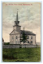 1917 Old General Knox Church Thomaston Maine ME Antique Postcard picture