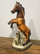 Vintage Jim Bean Rearing Horse Decanter Made In 1962 picture