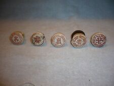pre pro new  jersey  Porcelain  Beer Bottle stoppers lot 5 picture
