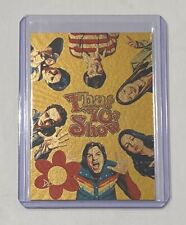 That 70s Show Gold Plated Artist Signed “Sitcom Classic” Trading Card 1/1 picture