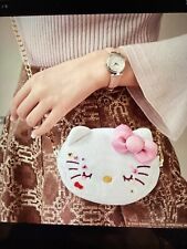 SANRIO HELLO KITTY 5Oth ANNIVERSARY WOMEN/GIRLS QUARTZ WATCH WITH CARRYING CASE picture