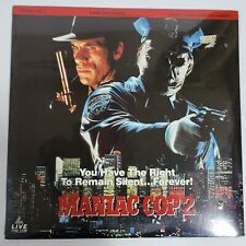 Maniac Cop 2 ~Bruce Campbell ~ 12” Laserdisc Horror Movie BRAND NEW SEALED RARE picture