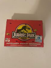 Topps 1992 Jurassic Park Factory Sealed Box - 288 Trading Cards picture