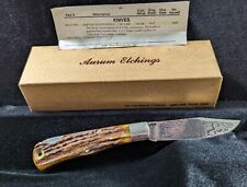 1978 Aurum Limited Edition Harley-Davidson 75th Anniversary Knife 99117-79V Rare picture