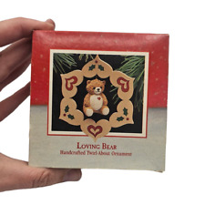 Vintage Hallmark Keepsake Christmas Ornament Loving Bear Twirl Around picture