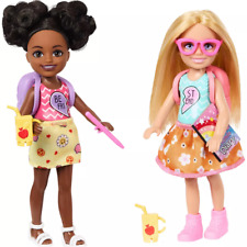 Barbie Chelsea Play Together Doll Pack, Set of 2 Small Dolls & 7 Accessories The picture