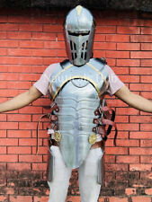Medieval half armor suit | European armor 18 Gauge steel | Reenactment role play picture