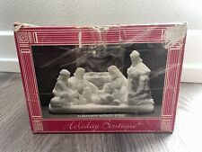 VINTAGE 1992 Nineties Alabastrite Christmas Nativity Scene Made in Italy picture