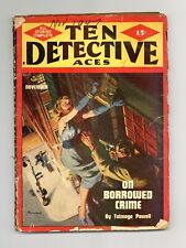 Ten Detective Aces Pulp Nov 1947 Vol. 54 #3 GD picture