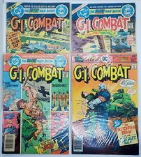 Vintage LOT of 4 G.I. Combat #194, 229, 231, 236 (DC, 1977) 1st Ed 1st Print 🔥 picture