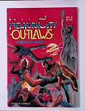 New York City Outlaws “A Justice Of Blood” (1985) #2 VG Outlaw Comics Book picture