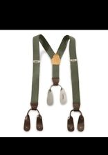 2 PR Czech military M60 elastic w/leather trouser suspender, unissued,  picture