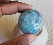 1.6 Inch Caribbean Blue LARIMAR SPHERE Top Quality 545Ct  picture