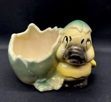 Vintage Shawnee 1950s Anthropomorphic Duck Cracked Egg Planter Nursery Baby picture