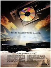 Sony DVP-S7000 DVP-S500D DVP_S300 DVD PLAYER VTG Print Advertisement 8x11