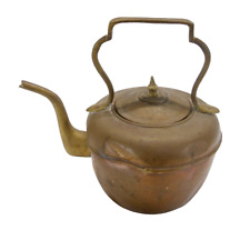 Antique Hand Made Copper Tea Kettle - READ picture