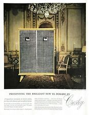 1955 Crosley El Dorado 650 Cabinet Television Vintage Print Ad  picture
