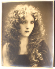 Vintage Antique Large 1920s Madge Bellamy Gelatin Silver Portrait Photo 11