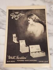 1964 Evyan White Shoulders Bath Drops  Perfume VIntage PRINT AD 9