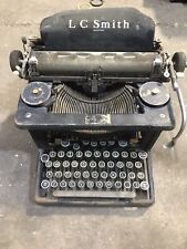 Antique L.C. Smith Typewriter Art Deco Early 1900s Vintage Classic picture