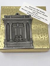 Missouri Governor Bob Holden 2004 Pewter Christmas Tree Ornament 1871 Mansion *+ picture