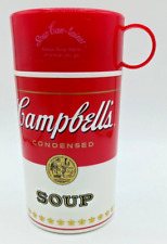 VINTAGE 1998 CAMPBELLS SOUP THERMOS HOT/COLD LUNCH 11.5 oz. With LID CUP USA picture