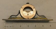 L. L. Davis Adjustable Spirit Level  Mantle Clock Level / Antique Inclinometer picture